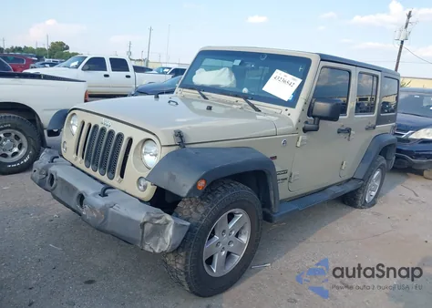 2018 Jeep Wrangler Jk Unlimited Sport S 4X4 z USA, uszkodzony, nr VIN 1C4BJWDG1JL908389